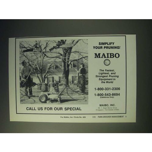 1989 Maibo Mod. LC-200 Ad - Simplify your pruning