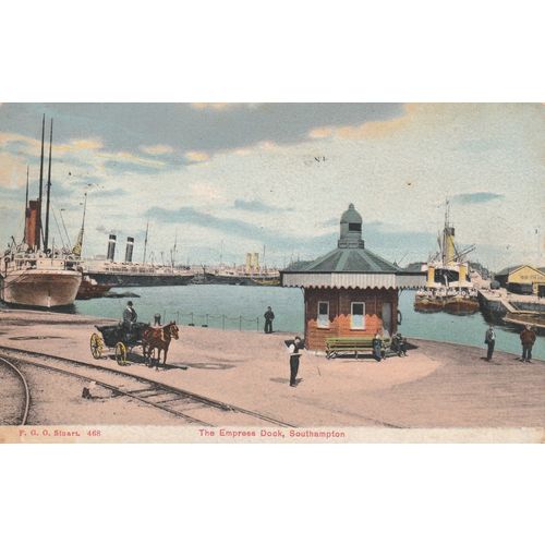 The Empress Dock Southampton Hampshire Postcard (HAM77557)