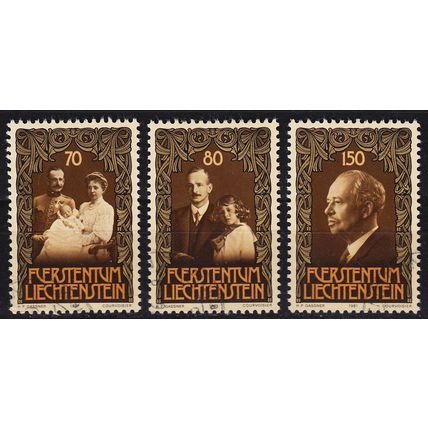 LIECHTENSTEIN [1981] MiNr 0770-72 ( O/used )