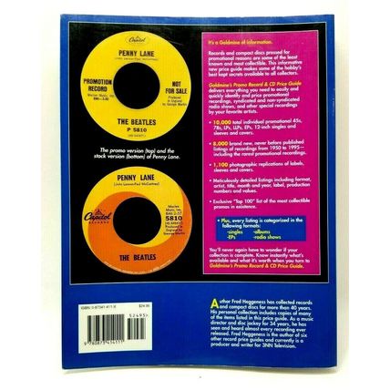 Goldmine's Promo Record & CD Price Guide 1950-1995 Fred Heggeness (G6)