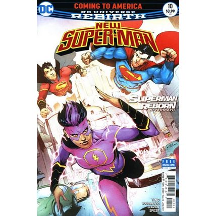 New Super-man (Vol 1) # 010 NM (CvrA) MODERN AGE COMICS