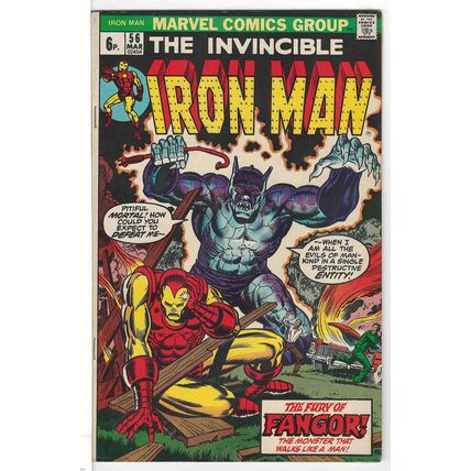 Iron Man (Vol 1) # 056 FN+ Price VARIANT RS003 ORIG US COMICS