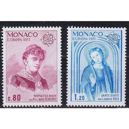 MONACO [1975] MiNr 1167-68 ( **/mnh ) CEPT