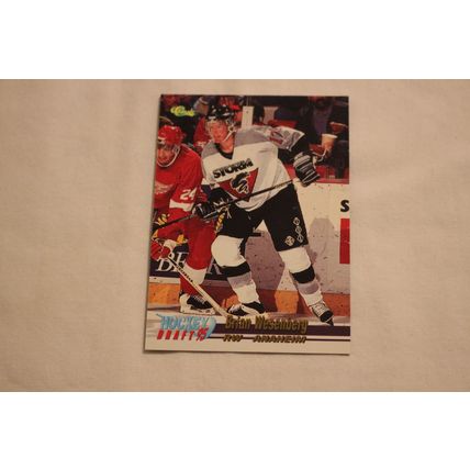 Brian Wesnberg 1995 Classic Hockey Draft 95 NO. 26