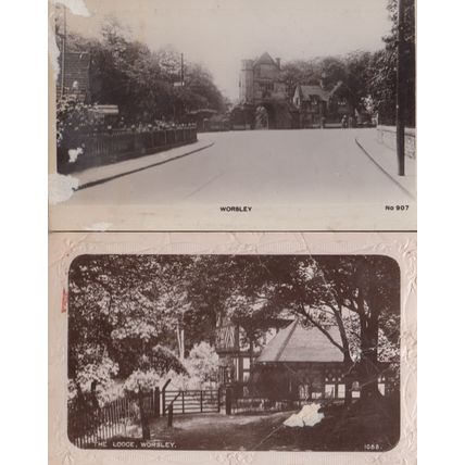 Rockland St Mary Church The Ruins Norfolk RPC Postcard