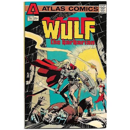 Wulf The Barbarian #1 (1975) *Atlas Comics / Bronze Age / Fantasy / Larry Hama*