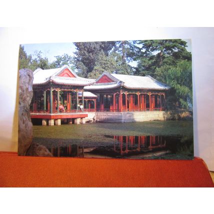 GARDEN OF HARMONIOUS INTEREST, SUMMER PALACE, PEKING, CHINA , used postcard =