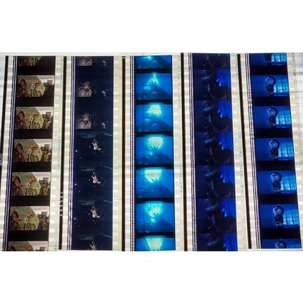 HIGHLANDER. Pk MULTI QVF - A010j . - 5 STRIPS OF 5 - 35MM FILM CELLS