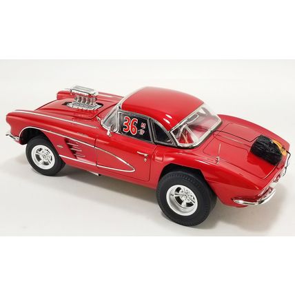 1/18 ( WR ) 1961 CHEVROLET CORVETTE GASSER - #36 ORIGINAL MAZMANIAN