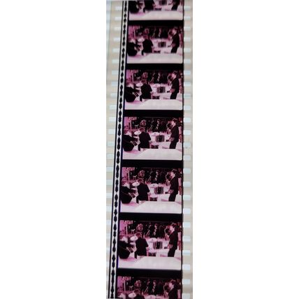 Beatles.. Pk MTP - b028B. 1 STRIP OF 5 - 35MM FILM CELLS