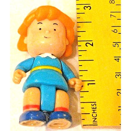 PBS Caillou Sister Rosie 2.75" PVC Poseable Treehouse Playset Doll Figure Toy