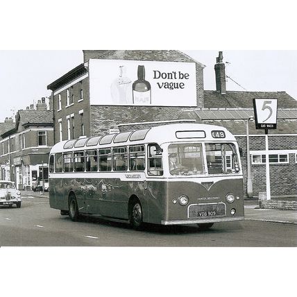 Black & White Photograph of North Western Road Car Ltd. - VDB 909