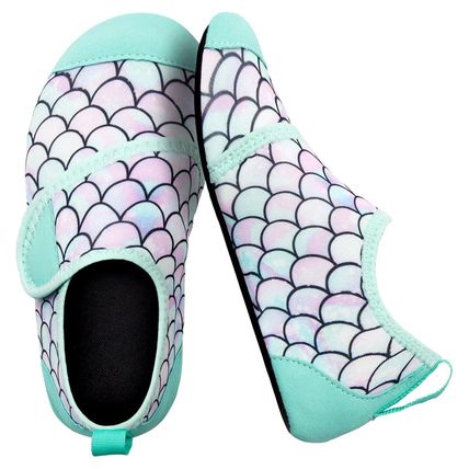 JIASUQI Toddler Water Shoes Boys Girls Quick Dry Beach Shoes Barefoot Swim Aqua