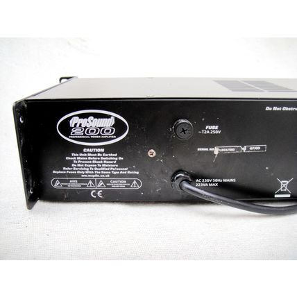 Prosound 200 Stereo Amplifier