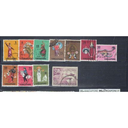 Singapore High Catalog Collection $89 Birds, Dance, KG6, ships ZAYIX 1223M0215