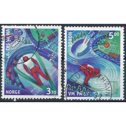 World Nordic Skiing Championship - Norway 1997 - F H - MiNr 1242/3
