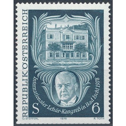 International Lehar Congress - Austria 1978 - MNH - MiNr 1578