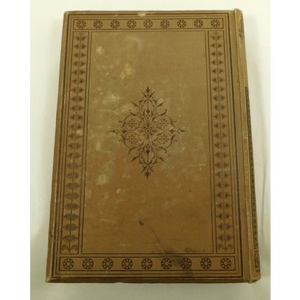 Antique Victorian Casquet Of Literature Poetry Prose Book Anthology Byron &c V4