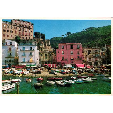 Postcard Marina Grande, Sorrento, Italy. Unposted