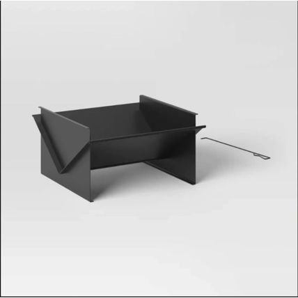 Fire Pit - Wood Burning Outdoor Fireplace - Threshold (Brand New)