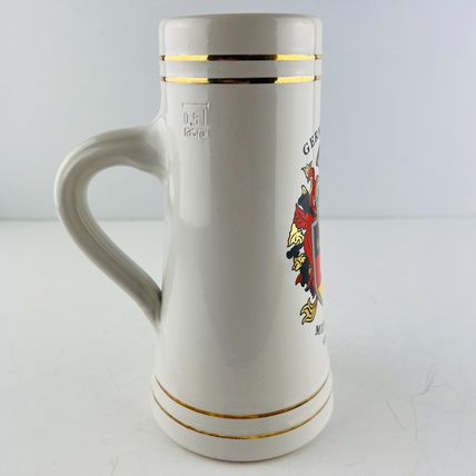 German Fest Milwaukee Commerative Ceramic Beer Stein 10 Year Anniversary Limited