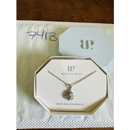 NIB Bomb Party 18" RBP8578 Inga Necklace LC Tourmaline Green Spinel Rhodium P