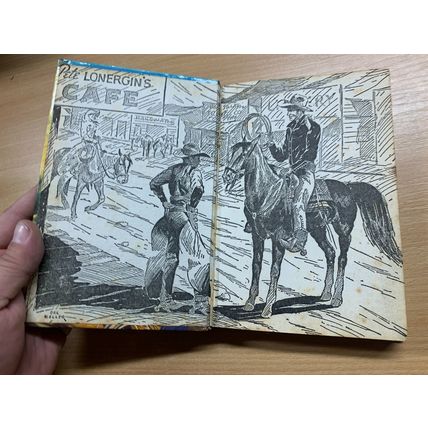 1944 1ST EDITION "GENE AUTREY & THE THIEF RIVER OUTLAWS" ILLUSTRATED BOOK (P3)