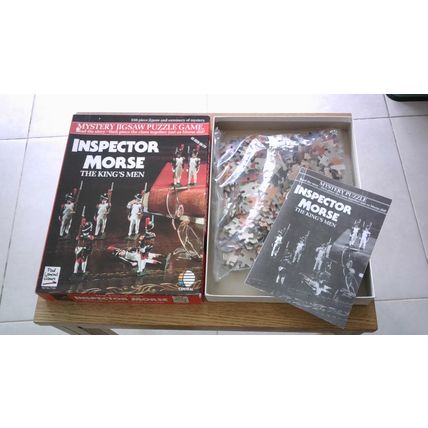 INSPECTOR MORSE: THE KING'S MEN Mystery Jigsaw Puzzle Game (550 Piece) 1989