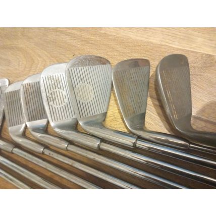 Full Set Of Irons and Putter [Grips Good] Golf Clubs Right Handed Mixed Brands