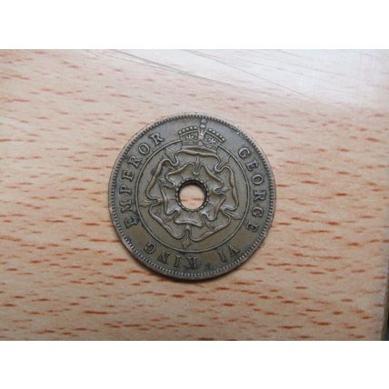 Southern Rhodesia 1944 1d 1 Penny Coin