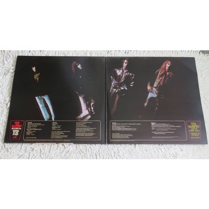 TED NUGENT, SURVIVAL OF THE FITTEST. GATEFOLD DOUBLE VINYL LP.