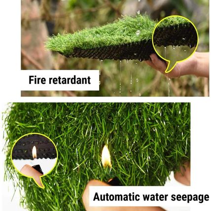 MYOYAY Artificial Grass Turf Rug 3.3X33 Ft Artificial Grass Mats 1.2" Pile Heigh