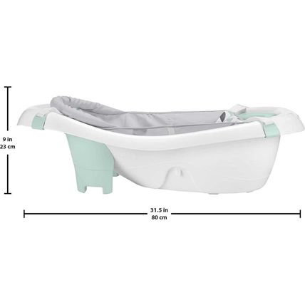 Fisher-Price Baby to Toddler Bath 4-In-1 Sling ‘N Seat Tub with Removable Infant