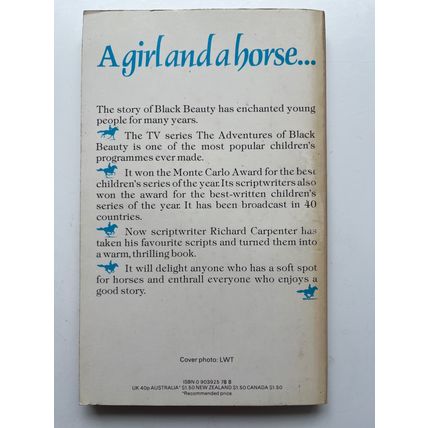 THE BEST OF BLACK BEAUTY (UK PAPERBACK, 1975)
