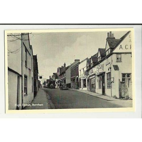 Buckinghamshire BURNHAM High Street Postcard by TVAP (2205)