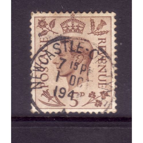 GREAT BRITAIN 1937 SG 469 5d BROWN FINE USED#4