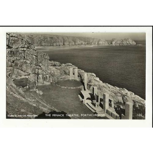 Cornwall PORTHCURNO Minack Theatre Postcard by Studio St Ives (35)