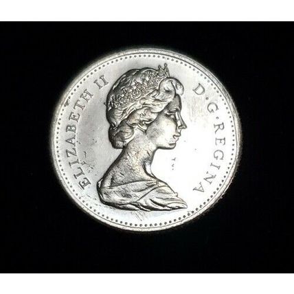 1971 CANADA 10 CENTS CIRCULATED COIN
