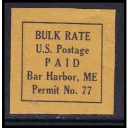 Used Revenue Permit Bar Harbor, ME. E0472