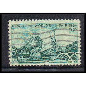 Used 1244 5c N.Y. World's Fair Fine KA7713