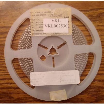 Lot of 1100 ?: Venkel C0805Y5V160-105ZNE-LF