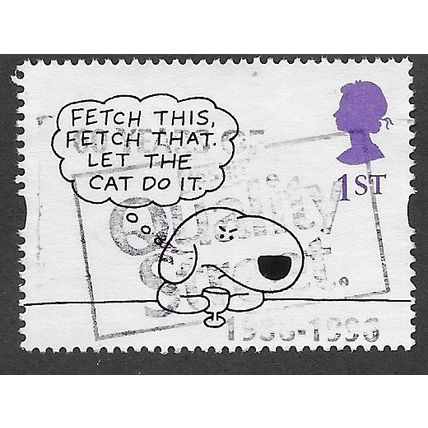 1996 1ST 'GREETINGS-CARTOONS'(ORDINARY) FINE USED (EBID76-257)