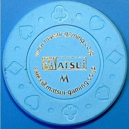 Matsui Gaming. 50¢ Casino Chip. Tokyo, Japan. N42.