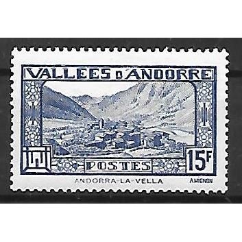 ANDORRE ( Andorra ) N° 91 YVERT NEUF * ( MLH )