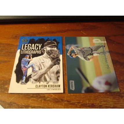 2016-2021, Panini/Topps, 9-Cards, w/Inserts, Variations, CLAYTON KERSHAW, Dodger