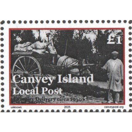 CANVEY ISLAND LOCAL POST 2025 - Laundry Delivery c.1930 - Transport - MNH