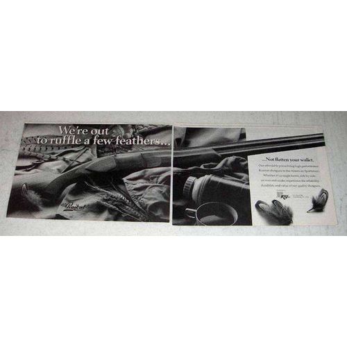1993 KBI Baikal Shotgun Ad - Ruffle a Few Feathers