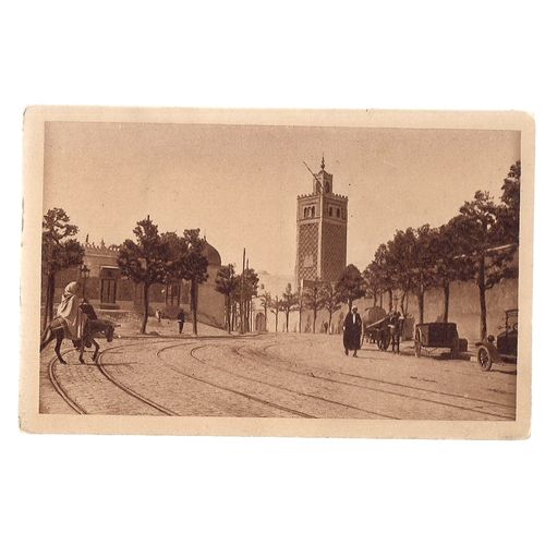UNE MOSQUEE, the Mosque. unused vintage postcard. c.1900