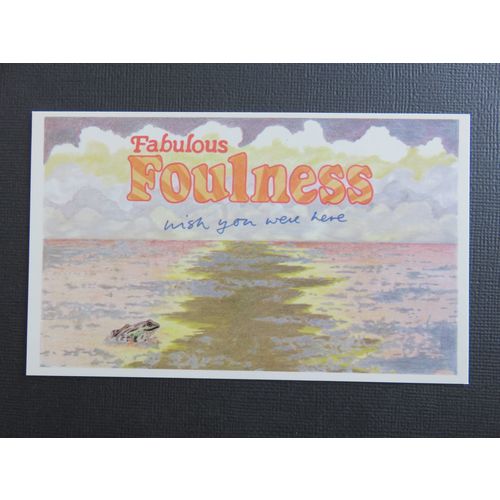 Fabulous Foulness, Doomsday Card Postcard