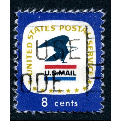 USA 1970/1971 United States Postal Service Logo, 8c, Scott 1396, Used